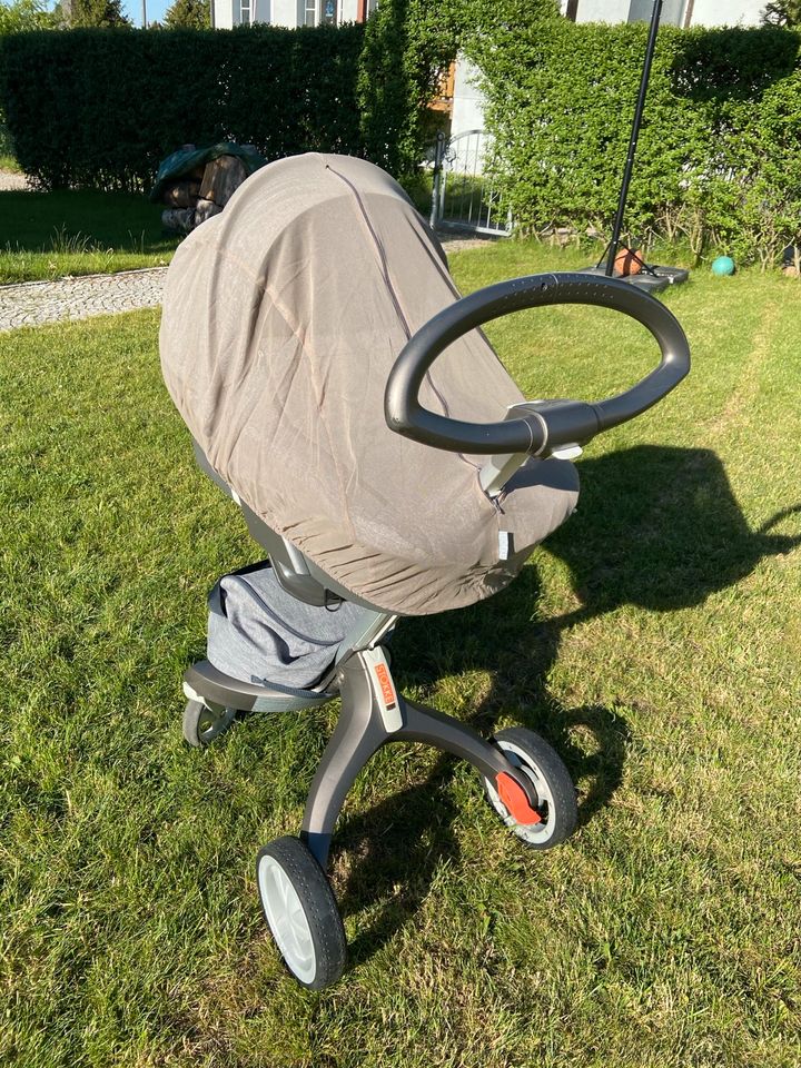 Stokke Xplory Kinderwagen MEGA SET+Sommer/Winterkit+Geschwisterb. in Chemnitz