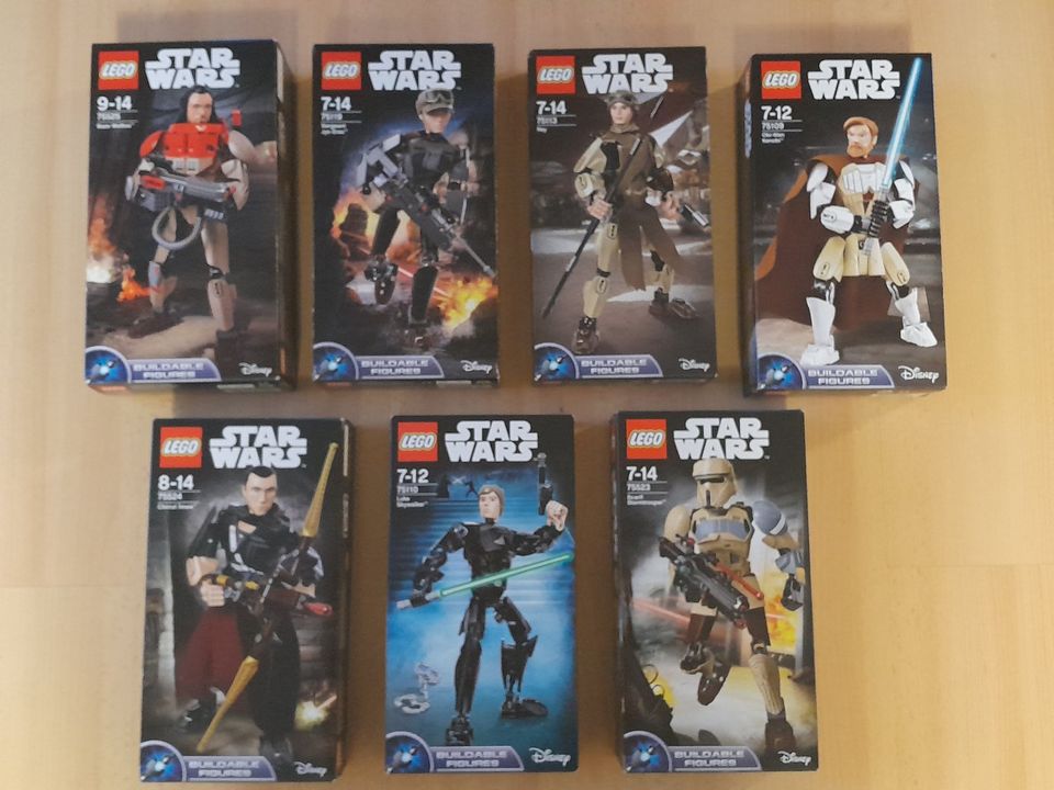 Lego Star Wars 7 x Buildable Figuren *in OVP* in Langwedel