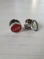 2x Plug Flesh Tunnel Piercing Coca Cola 14 mm Edelstahl Brandenburg - Velten Vorschau