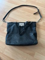 Original Michael Kors Tasche Umhängetasche Leder Schwarz Silber Brandenburg - Bernau Vorschau