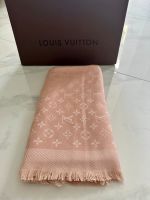 Original Louis Vuitton Monogram Tuch Schal Seide Rosa Nude Full S Hessen - Königstein im Taunus Vorschau