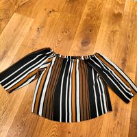 Only Damen Bluse Carmenbluse braun, schwarz, creme Bayern - Kümmersbruck Vorschau
