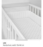 Ikea Babybett Randschutz weiß Baden-Württemberg - Friedrichshafen Vorschau