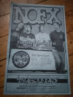 NOFX Tour Poster 2011 aus Atlanta Bouncing Souls Cobra Skulls Rheinland-Pfalz - Lahnstein Vorschau