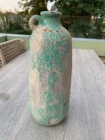 Outdoor - Vase Vintage Grün mit Abflussloch Dresden - Niedersedlitz Vorschau