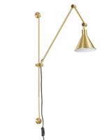 Wandleuchte Wandlampe Beleuchtung Messingfarbe Metall Bielefeld - Bielefeld (Innenstadt) Vorschau