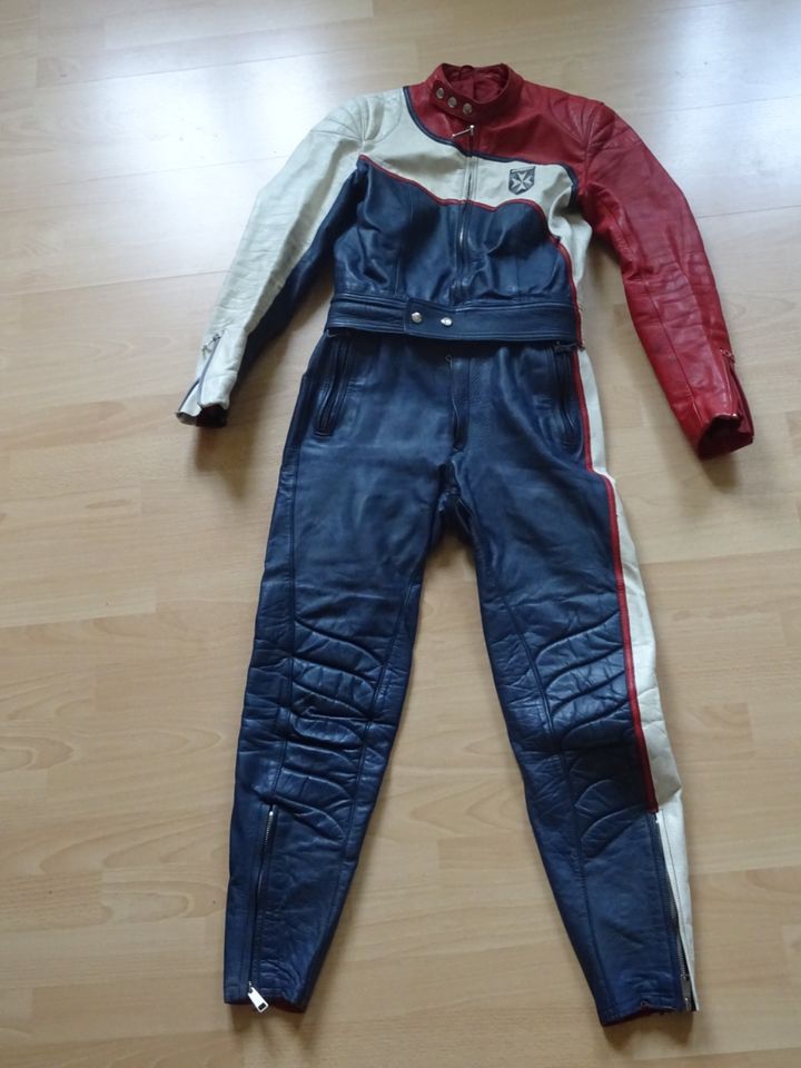 Leder- Motorrad-Kombi Damen Gr.36, gebraucht in Ichenhausen