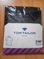 Tom Tailor T-Shirts 2-er Crew-Neck schwarz Gr. S Neu Thüringen - Bucha Vorschau