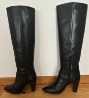 Schwarze Leder Stiefel Größe 37 Maje München - Trudering-Riem Vorschau