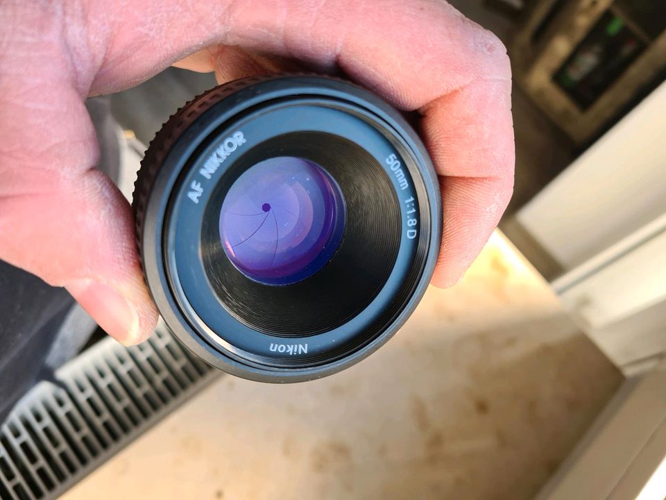 Nikon AF Nikkor 50mm 1:1,8D in Braunschweig