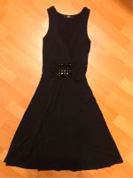 Elegantes Stoff Kleid schwarz Melrose V-Ausschnitt tailliert XS Rheinland-Pfalz - Braubach Vorschau
