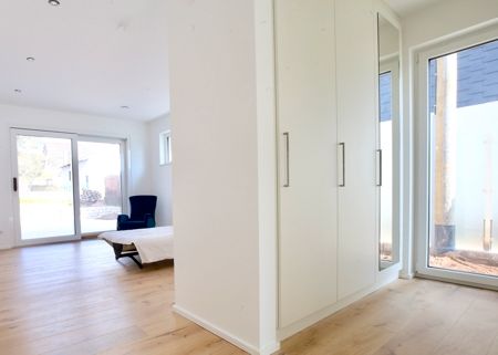 Neubau Bungalow zum Erstbezug von WeberHaus Smarthome bezugsfertig in Saarwellingen