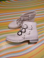 Festliche Stiefeletten Gr. 37. Weiss. Top Zustand Sachsen - Werdau Vorschau