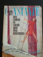 CONSTANZE Heft Nr. 25 Juni 1963 Zeitschrift Magazin Mode Frauen Bayern - Ochsenfurt Vorschau