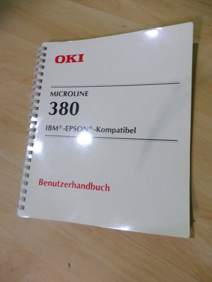 Handbuch für OKI ML 380 Drucker in Hohenroda