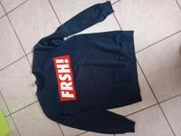 Herren Sweatshirt slim fit,Gr. XL dunkelblau mit Print. von FSBN Hessen - Angelburg Vorschau