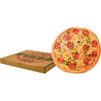 Deko Kissen "Pizza" im Pizzakarton Ø ca. 40 cm Bayern - Scheinfeld Vorschau