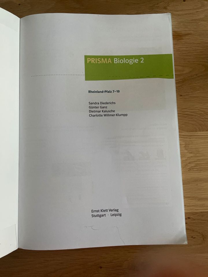 Prisma Biologie Arbeitsbuch 7.-10. Klasse 978-3120683278 in Mehlingen