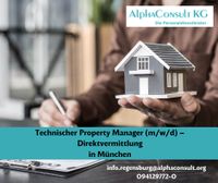 Technischer Property Manager (m/w/d) – Direktvermittlung München - Maxvorstadt Vorschau