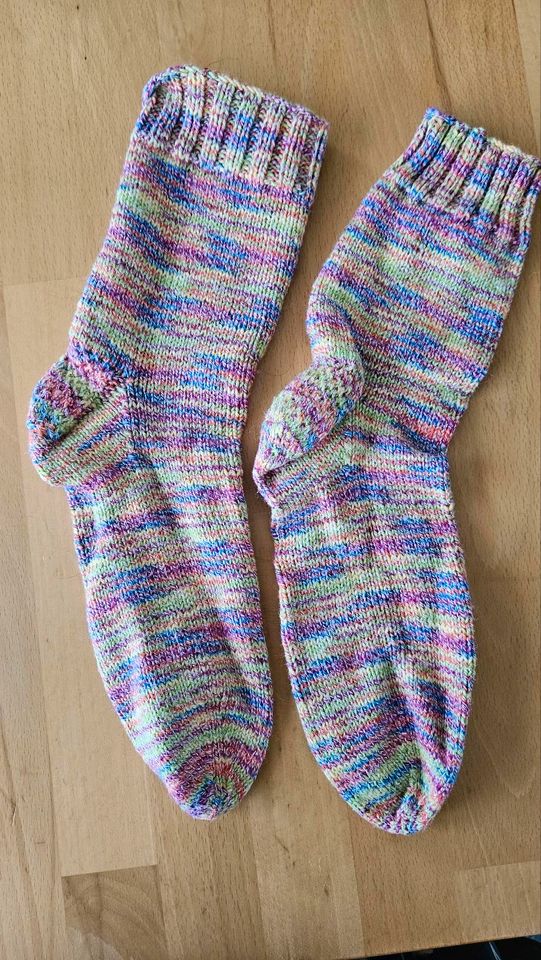 Stricksocken Socken Wollsocken Größe 32 33 Handmade Dawanda etsy in Erbendorf
