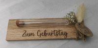 Geldgeschenk Wunscherfüller Holz Gravur Reagenzglas Handmade Niedersachsen - Stuhr Vorschau