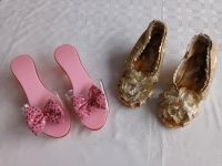 Kinder Schuhe Fasching Mädchen Absatz Gold rosa blinken 24 26 Stuttgart - Mühlhausen Vorschau