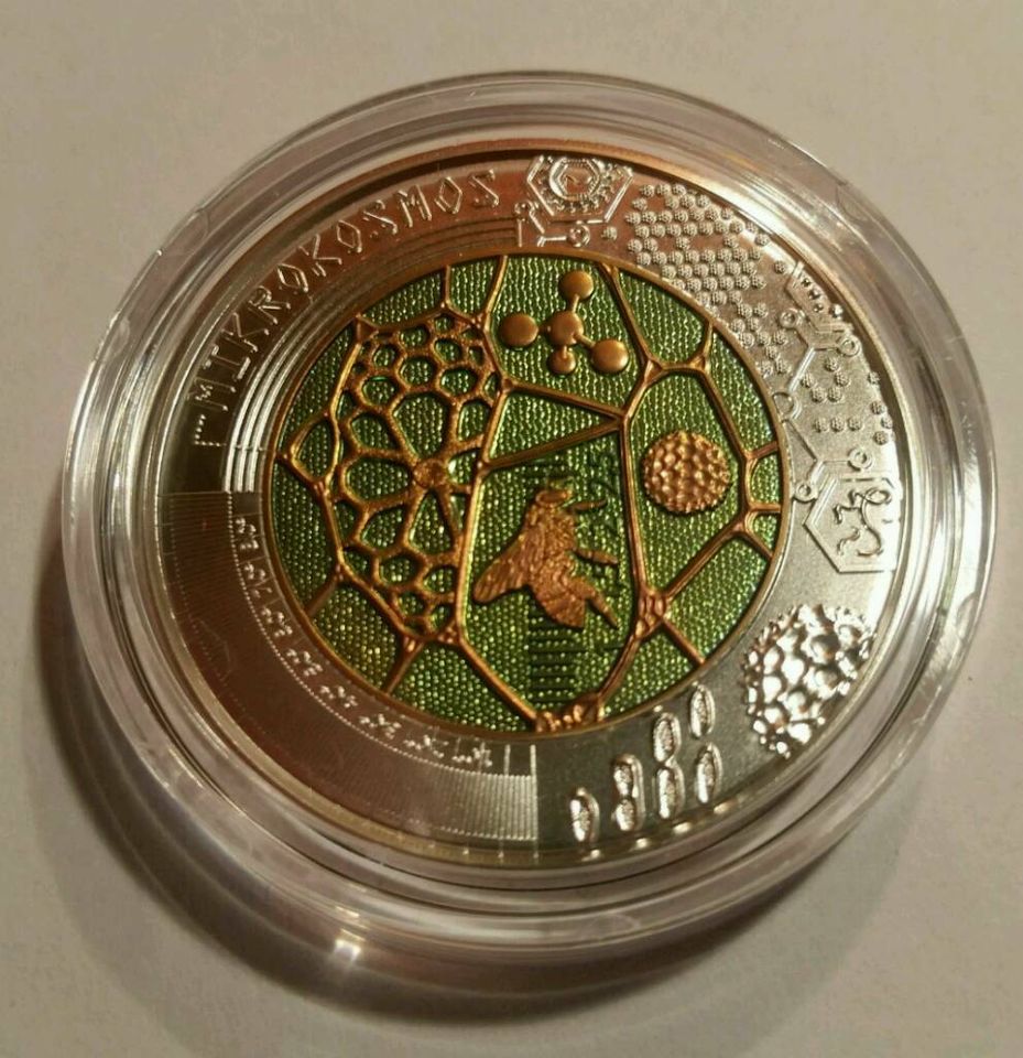 25 EURO Niob Österreich 2017 "Der Mikrokosmos" in Berlin