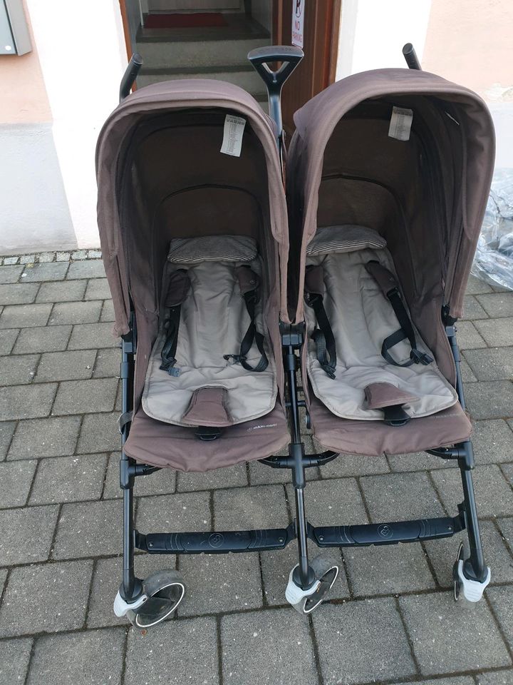 Maxi Cosi zwillingskinderwagen für Kinder von 0-4 in Wassertrüdingen