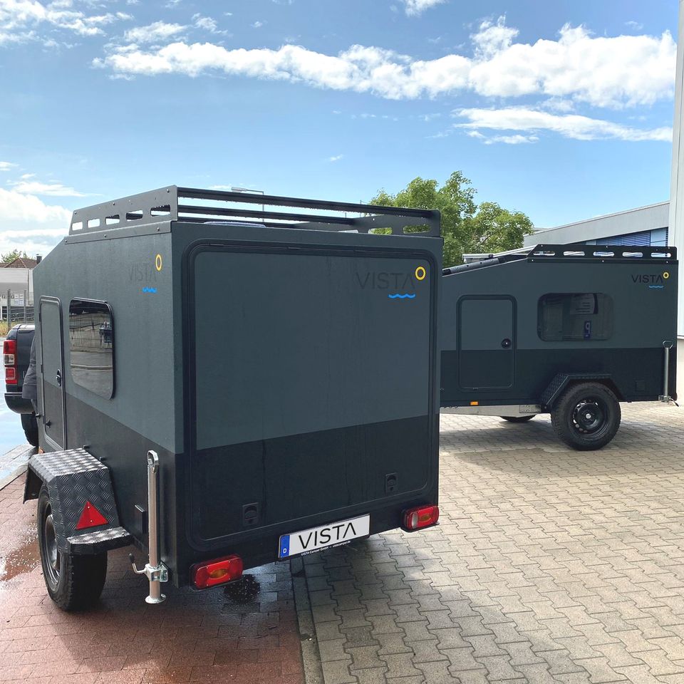 VISTA Camper - Teardrop Wohnwagen - Offroad - Mini Caravan in Großostheim