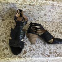 Schwarze Riemchensandalen von 5th Avenue in Größe 38. Saarland - Neunkirchen Vorschau