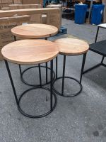 Beistelltisch 3er Set schwarz Holz Metall #441 90€* Nordrhein-Westfalen - Hagen Vorschau