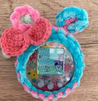 Tamagotchi Hülle Regenbogen pink mint blau mit Schleife Saarland - Sulzbach (Saar) Vorschau