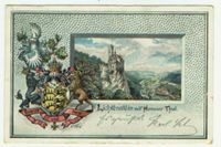 sehr alte Künstler AK Lichtenstein Honau 1903 C. Koch, PLZ 72805 Niedersachsen - Achim Vorschau