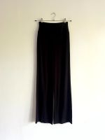 Uterqüe Hose XS Schwarz Viskose/Acetat High Waist Wide Leg Eimsbüttel - Hamburg Harvestehude Vorschau