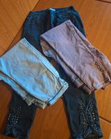 2er Set Tredy Jeggings mit Dekor am Bein Gr.42 Niedersachsen - Großefehn Vorschau