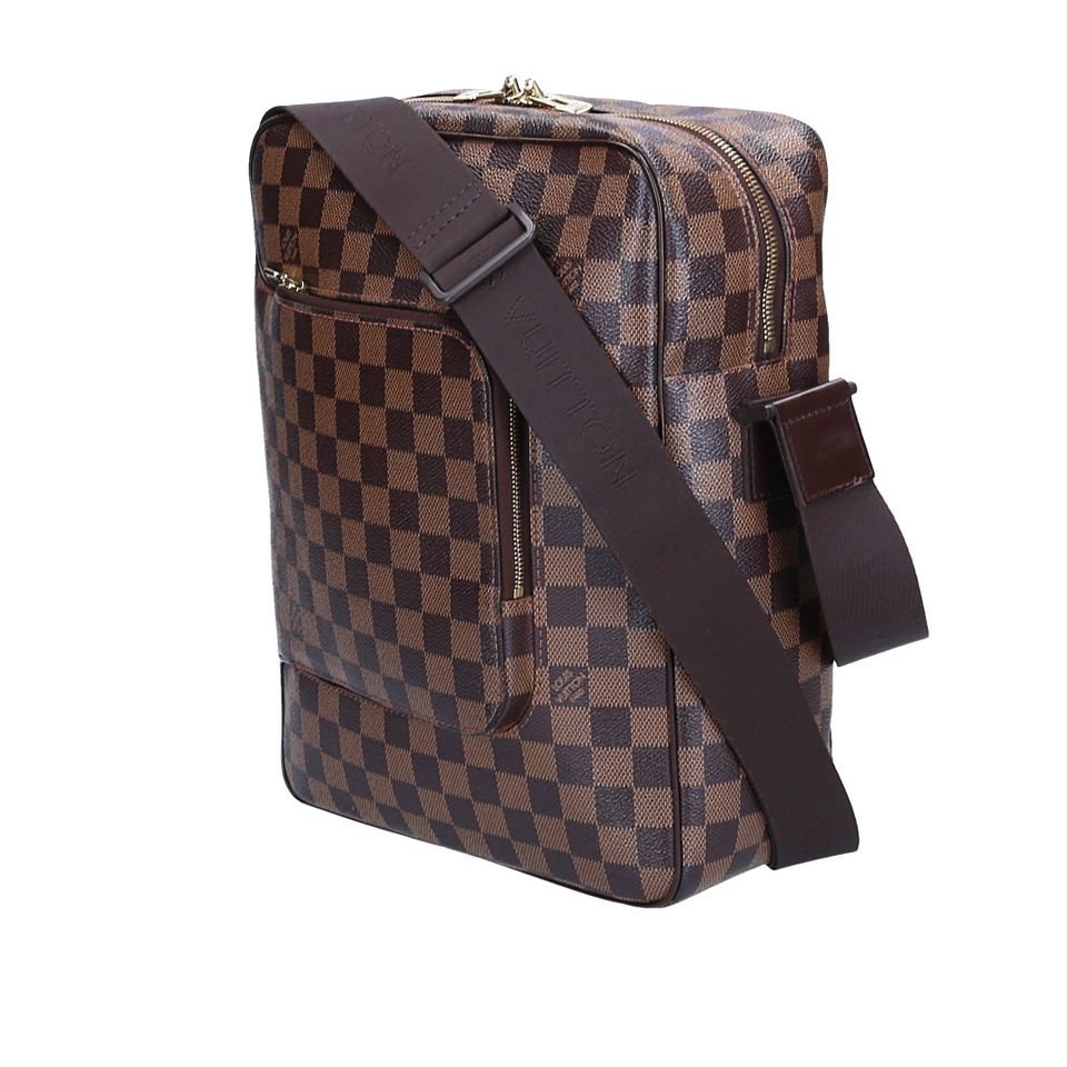 LOUIS VUITTON OLAV MM UMHÄNGETASCHE AUS DAMIER EBENE CANVAS in Darmstadt