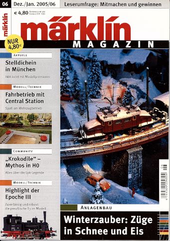 Märklin Magazin Jahrgang 2005 komplett in Eutingen