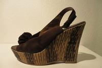CATWALK Plateau-Slingpumps mit Keilabsatz in braun (neuwertig) Baden-Württemberg - Waiblingen Vorschau