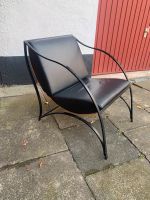 Sessel chair Design 80er Leder Karlo Zimmer Möbel armchair Retro Innenstadt - Köln Altstadt Vorschau