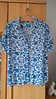 Tolle Sommer Crincle Tunika/Bluse Royal-Blau geblümt Gr48 Duisburg - Walsum Vorschau