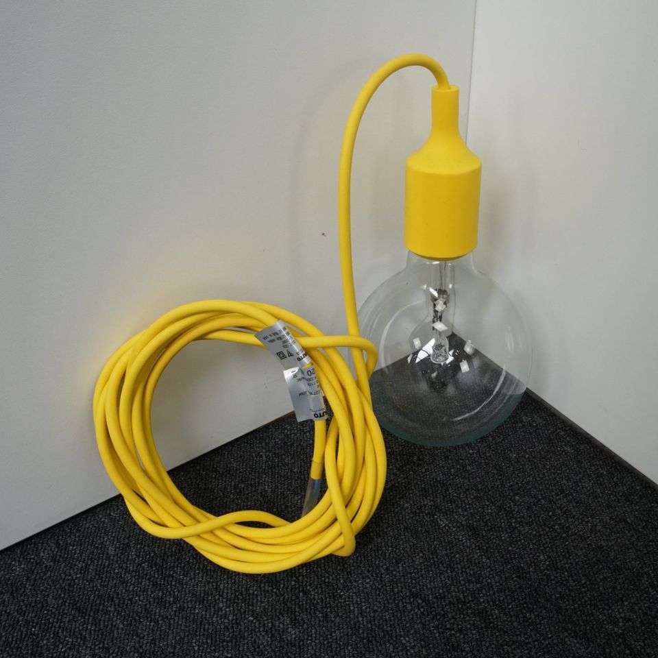 Muuto Pendant E27 Design Lampe | Hängelampe | Gelb in Mehringen