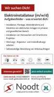 Elektroniker Energie und Gebäudetechnik +++ E-Auto Schleswig-Holstein - Jevenstedt Vorschau