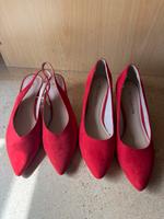 Pumps Slingpumps rot neu Tamaris H&M Gr. 39 Bayern - Gunzenhausen Vorschau