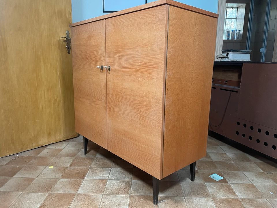 60er Jahre, Highboard Vintage Kommode Mid Century Schrank in Edesheim (Pfalz)