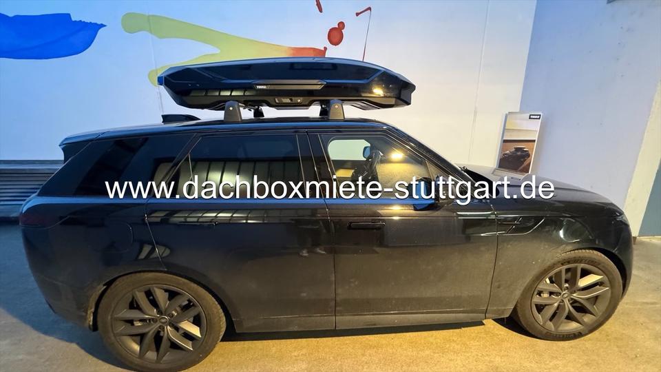 Thule Dachbox Dachträger Miete Leihen Vermietung Verleih Skibox in Stuttgart