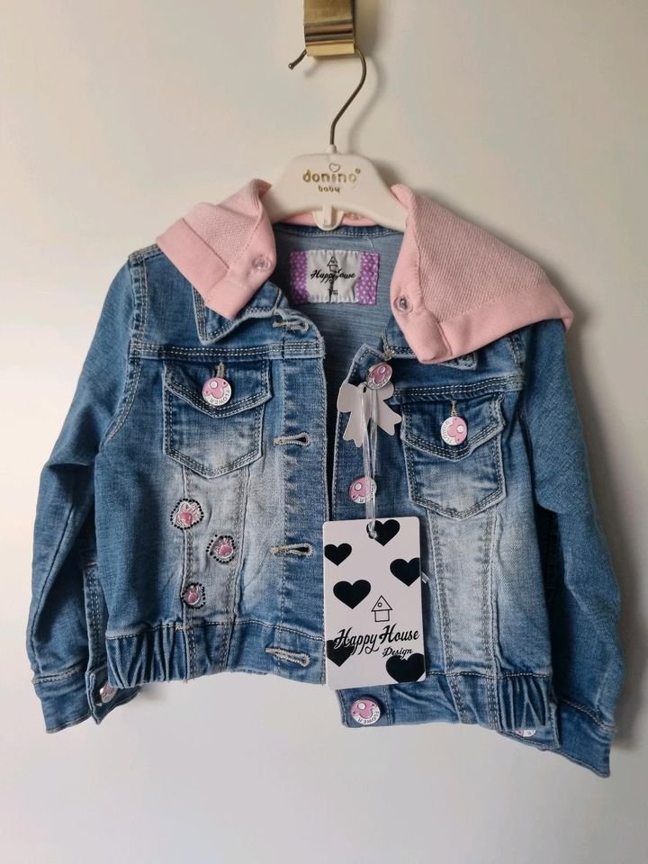 Neue ungetragene Jeansjacke, Größe 80/86 in Nürnberg (Mittelfr)