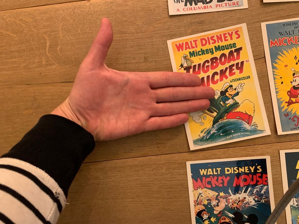 13 x Postkarte Ansichtskarte Karte Disney Mickey Mouse alt in München