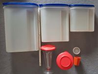 Tupperware Eisbecher/Dessertbecher rot & OKT-Vorratsbehälter blau Nordrhein-Westfalen - Wesseling Vorschau