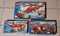 LEGO City Feuerwehr Sets 7206 + 7239  + 60005 Helikopter Schiff Niedersachsen - Bad Iburg Vorschau