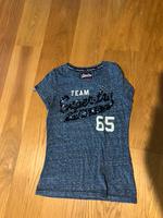 Superdry Shirt mit Pailetten S blau Wandsbek - Hamburg Farmsen-Berne Vorschau
